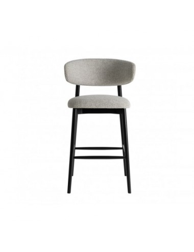 Taburete Glades Madera De Fresno 58x58x107 Estilo Contemporáneo - 1