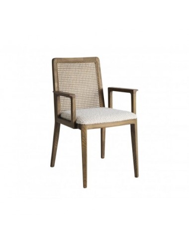 Silla Mattia Madera De Fresno 57,5x60,5x86 Estilo Contemporáneo - 1