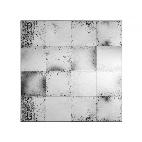 Espejo Hierro 112x4x112 Estilo Moderno - 1