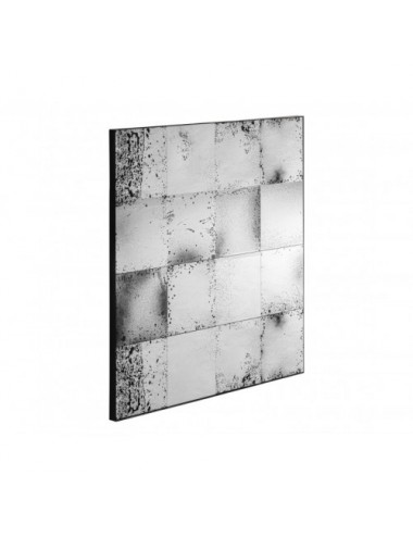 Espejo Hierro 112x4x112 Estilo Moderno - 1