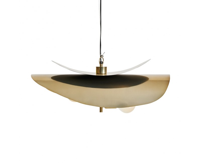 Lámpara De Colgar Halke Hierro 70x51x30 Estilo Art Deco - 1