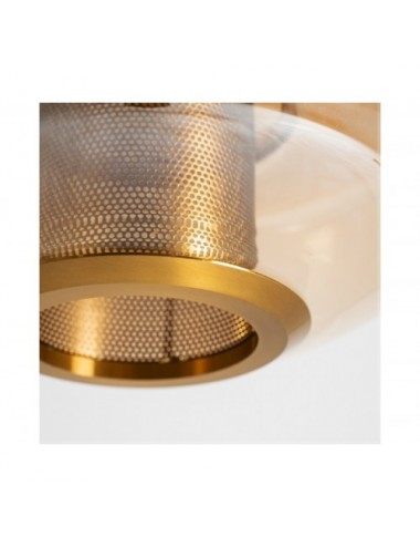 Lámpara De Colgar Alexa Cristal 45x45x47 Estilo Art Deco - 4