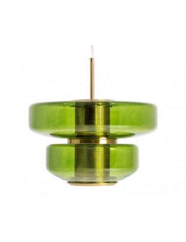 Lámpara De Colgar Gala Cristal 35x35x33 Estilo Art Deco - 1