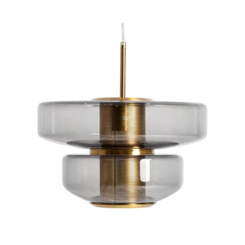 Lámpara De Colgar Gala Cristal 35x35x35 Estilo Art Deco - 1