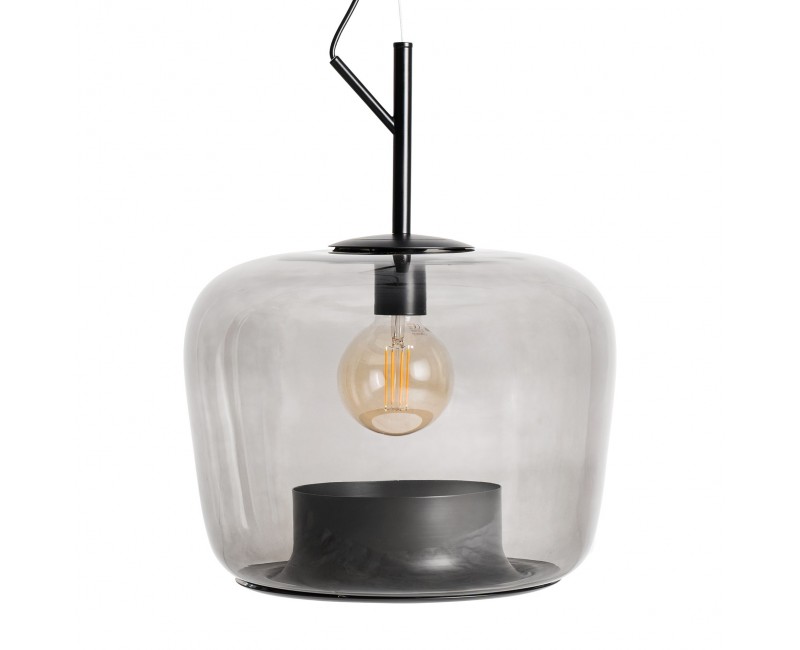 Lámpara De Colgar Helen Cristal 35x35x45 Estilo Contemporáneo - 1