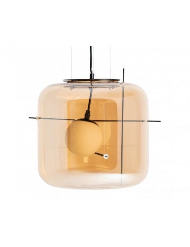 Lámpara De Colgar Shuares Cristal 30x30x30 Estilo Contemporáneo - 1