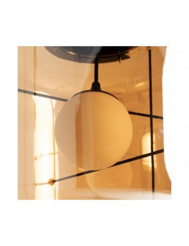 Lámpara De Colgar Shuares Cristal 30x30x30 Estilo Contemporáneo - 5