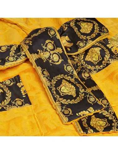 Albornoz I ♡ Baroque algodón amarillo negro dorado by Versace - 5