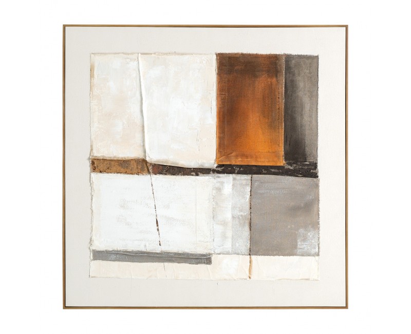 Cuadro Unai Lienzo 120x4,8x120 Estilo Contemporáneo - 1