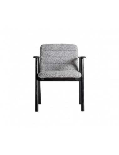 Silla Jacquard Madera De Olmo 62x64x80 Estilo Contemporáneo - 1