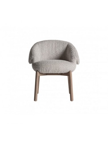 Silla Jacquard Madera De Olmo 63x60x73 Estilo Contemporáneo - 1