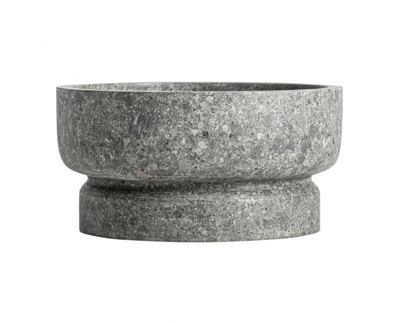 Centro De Mesa Basu Mármol 30x30x15 Estilo Contemporáneo - 1