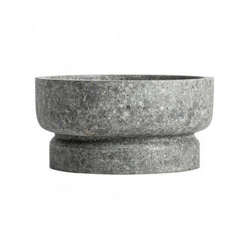 Centro De Mesa Basu Mármol 30x30x15 Estilo Contemporáneo - 1