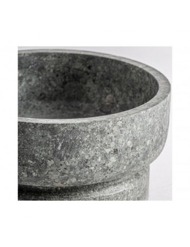 Centro De Mesa Basu Mármol 30x30x15 Estilo Contemporáneo - 1