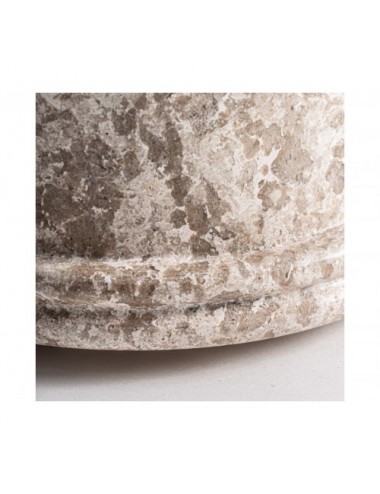 Centro De Mesa Trava Mármol 30x30x15 Estilo Contemporáneo - 3