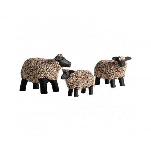 Figura Animal Reva J 3 Terracota 40x21x27 35x17x24 29x13x19 Estilo Rústico - 1