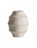 Jarrón Melman Cemento 29x29x35 Estilo Contemporáneo - 1