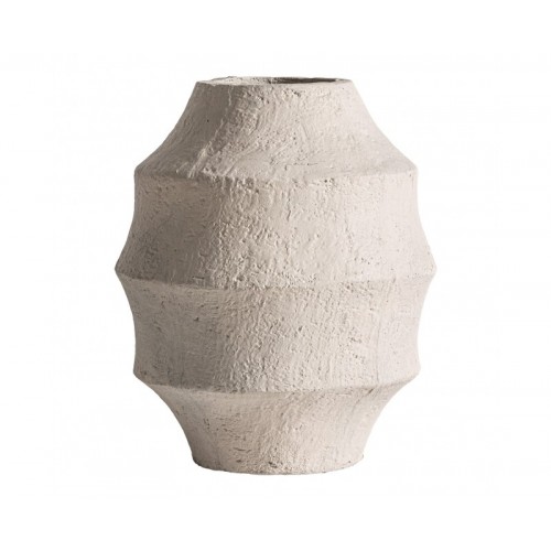 Jarrón Melman Cemento 29x29x35 Estilo Contemporáneo - 1