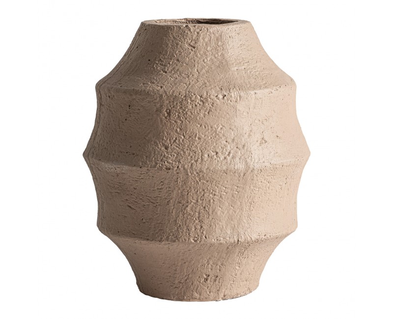 Jarrón Melman Cemento 29x29x36 Estilo Contemporáneo - 1