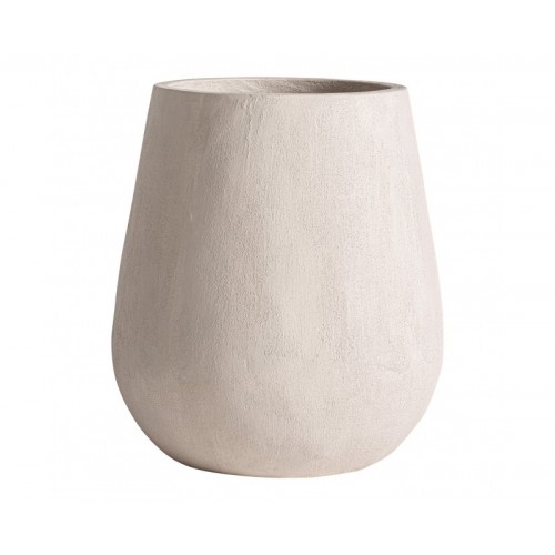 Tinaja Stevie Cemento 40x40x50 Estilo Contemporáneo - 1