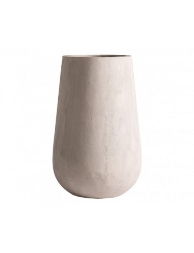 Tinaja Stevie Cemento 40x40x70 Estilo Contemporáneo - 1