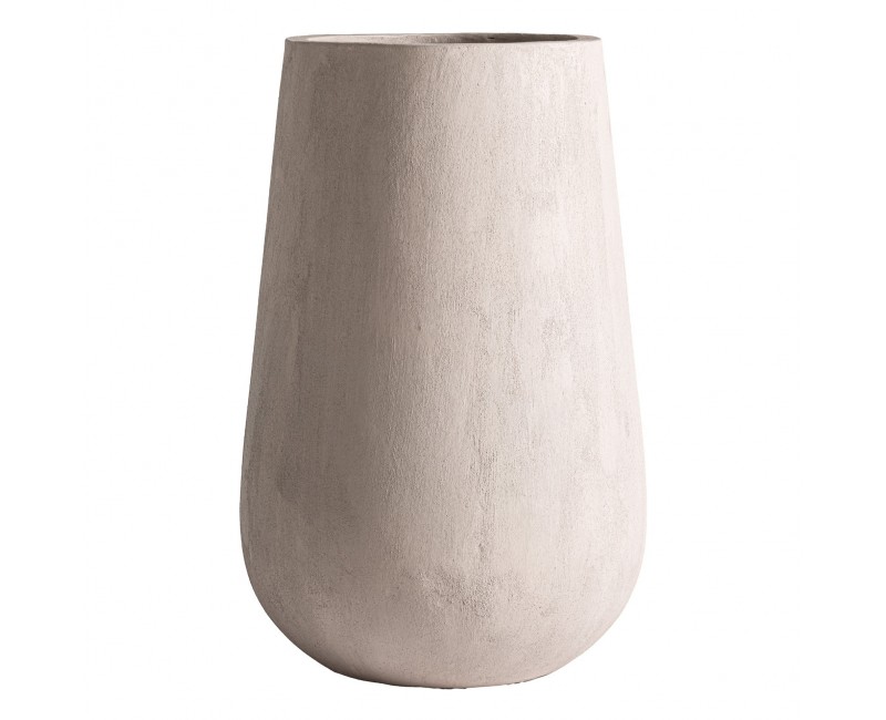 Tinaja Stevie Cemento 40x40x70 Estilo Contemporáneo - 1