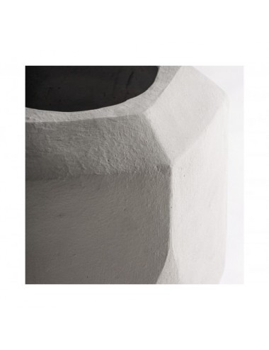 Tinaja Julien Cemento 37x37x50 Estilo Contemporáneo - 1