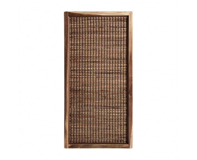 Panel Decorativo Maurice Fibra Natural 50x2,5x100 Estilo Boho - 1