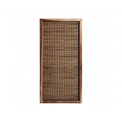 Panel Decorativo Maurice Fibra Natural 50x2,5x100 Estilo Boho - 1
