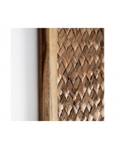 Panel Decorativo Mason Fibra Natural 50x2,5x100 Estilo Boho - 3