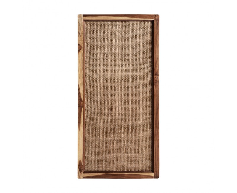 Panel Decorativo Vitel Fibra Natural 50x2,5x100 Estilo Boho - 1