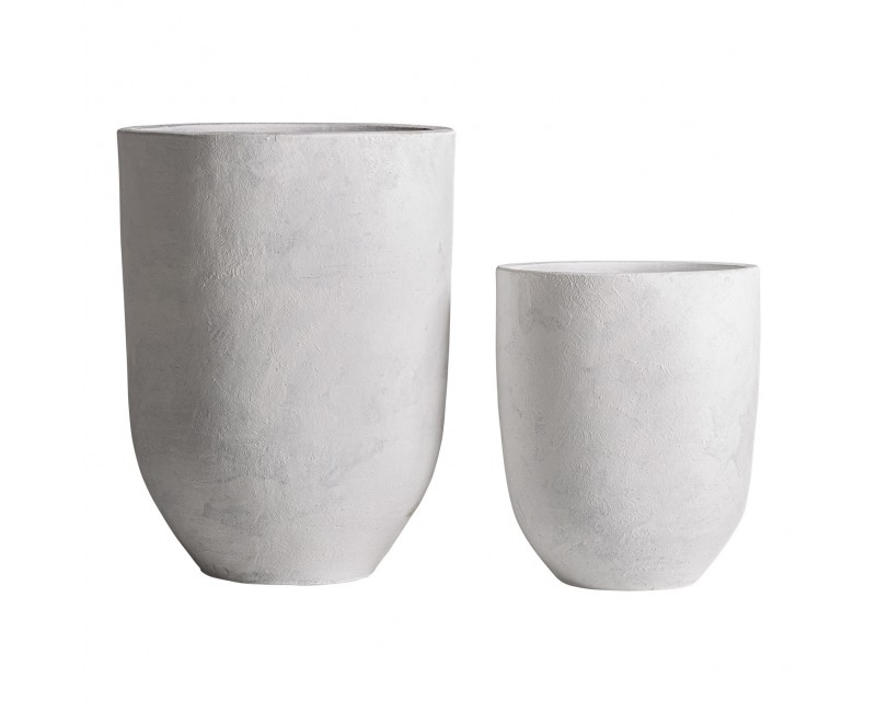 Tinaja J 2 Terracota 61x61x80 40x40x60 Estilo Contemporáneo - 1