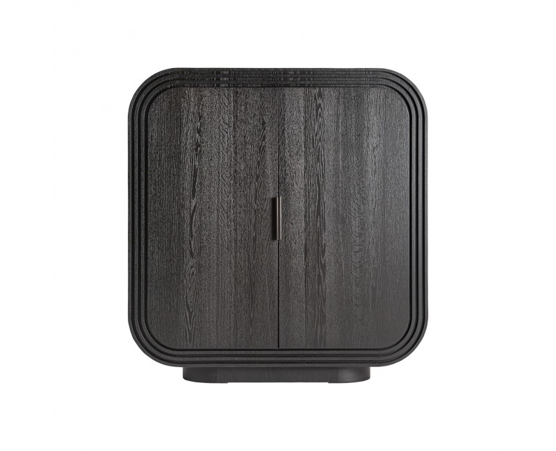 Armario Rize Madera Roble 140x45x148 Estilo Art Deco - 1