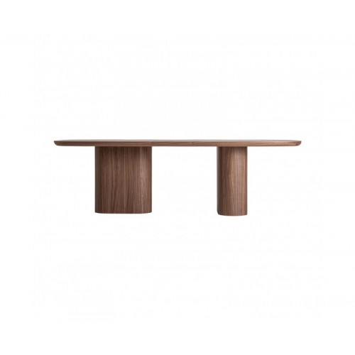 Mesa Comedor Aciera Madera Dm 247x110x76 Estilo Contemporáneo - 1