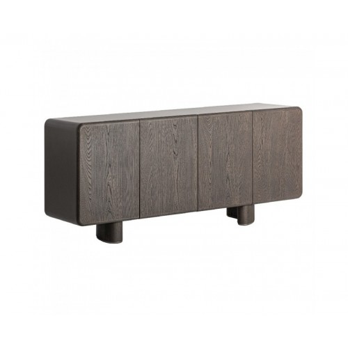 Aparador Pravia Madera Dm 200x45x83 Estilo Contemporáneo - 1