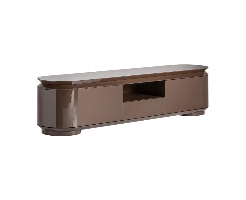 Mueble Tv Trubia Madera Dm 240x50x56 Estilo Contemporáneo - 1