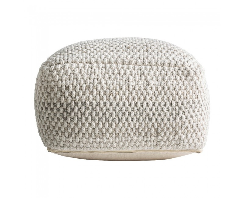 Puff Koto Lana 65x65x33 Estilo Clásico - 1