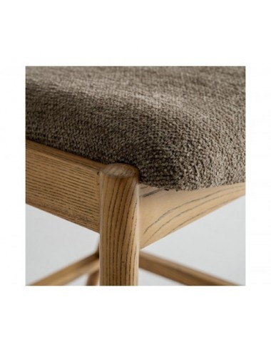 Taburete Namur Madera De Fresno 54x57x95 Estilo Contemporáneo - 5