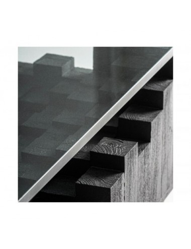 Mesa De Centro Pètria Madera De Mango 98x98x32 Estilo Contemporáneo - 6