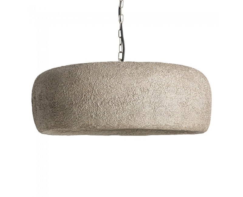 Lámpara De Colgar Moonle Papel Maché 50x50x19 Estilo Contemporáneo - 1