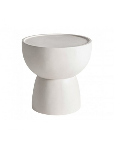 Mesa De Centro Naima Hormigón Armado 50x50x52 Estilo Contemporáneo - 1