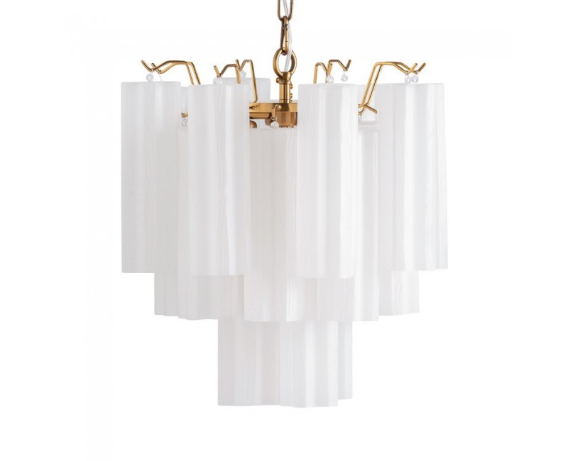 Lámpara De Colgar Cristal 44x44x42 Estilo Art Deco - 1