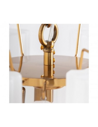 Lámpara De Colgar Cristal 44x44x42 Estilo Art Deco - 4