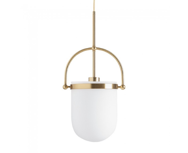 Lámpara De Colgar Kihe Cristal 23x18x38 Estilo Art Deco - 1