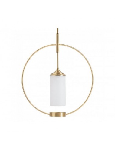 Lámpara De Colgar Samha Cristal 47x12x156 Estilo Art Deco - 1