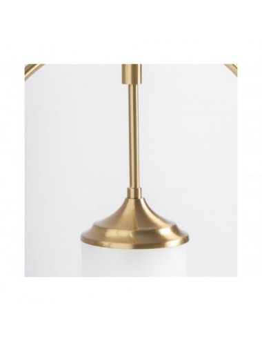 Lámpara De Colgar Samha Cristal 47x12x156 Estilo Art Deco - 4