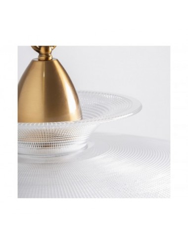 Lámpara De Colgar Leshenia Cristal 48x48x42 Estilo Art Deco - 4