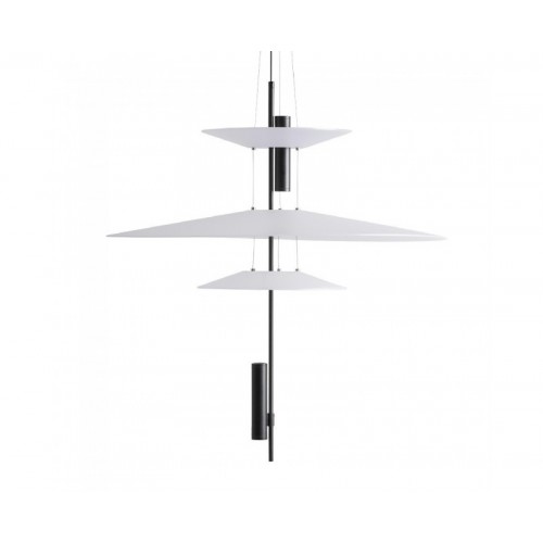 Lámpara De Colgar Valesha Acrílico 67x67x79 Estilo Art Deco - 1