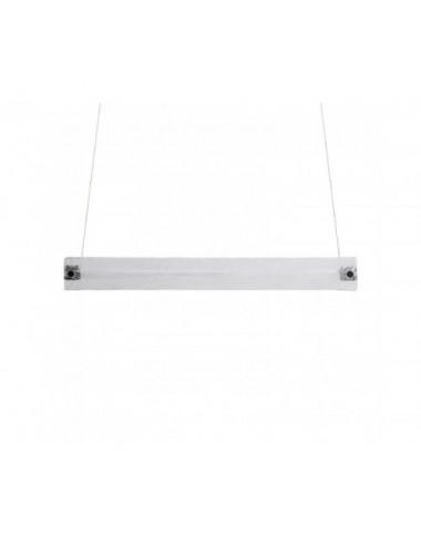 Lámpara De Colgar Shalese Cristal 90x10x10 Estilo Art Deco - 1