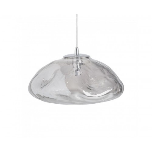 Lámpara De Colgar Nataly Cristal 32x30x14 Estilo Art Deco - 1